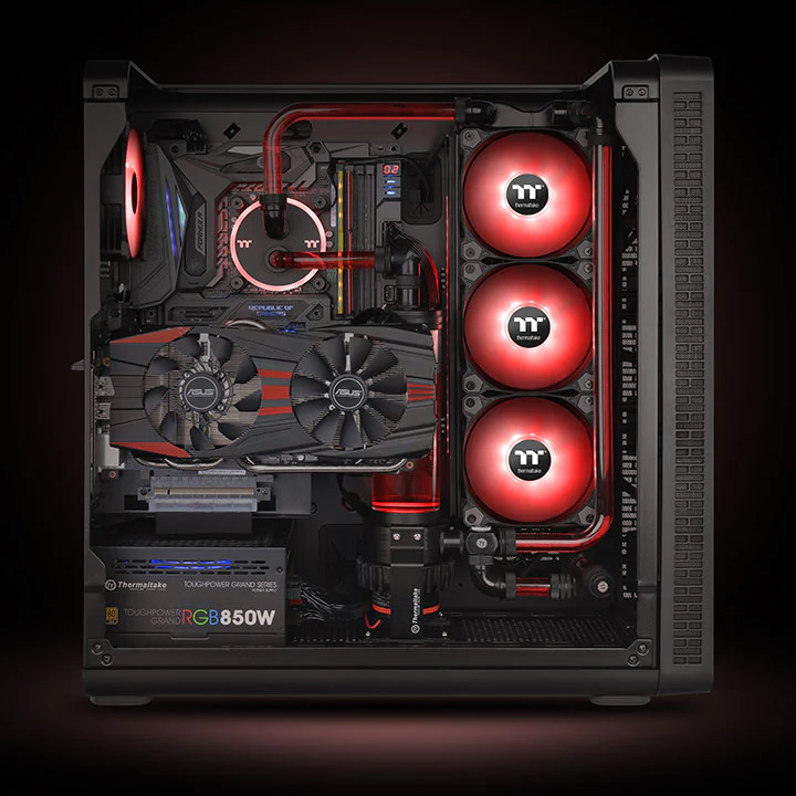 Pure A14 Radiator Fan (Single Fan Pack)-Red - Image 5