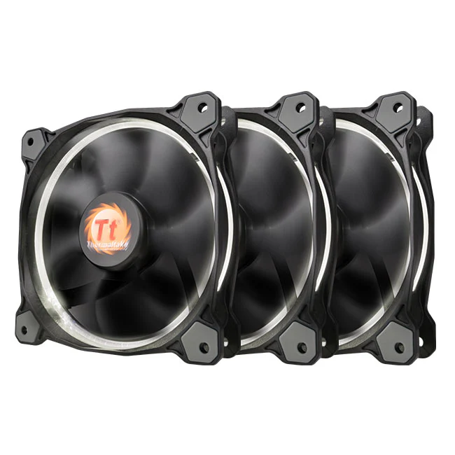 Riing 12 LED White (3 fans pack)