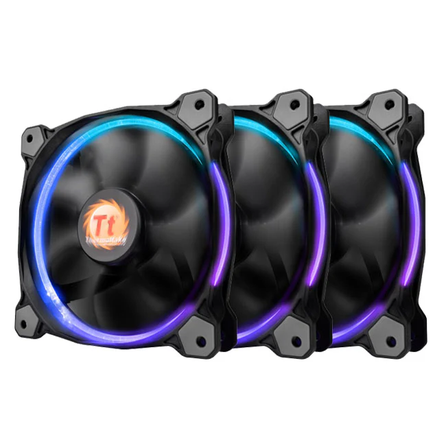 Riing 14 LED RGB Colors Fan (3 Fan Pack)