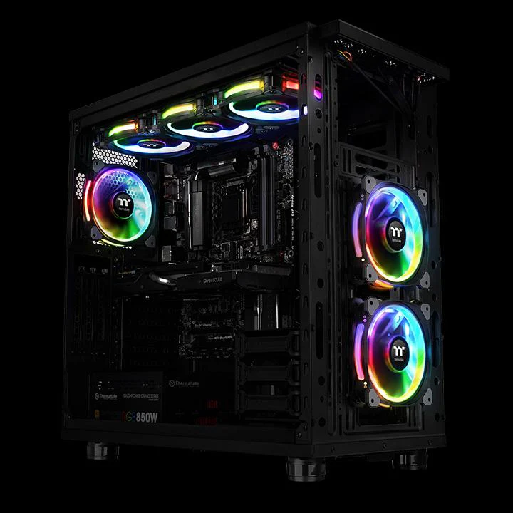 Riing Plus 14 RGB Radiator Fan TT Premium Edition (5 Fan Pack) - Image 6