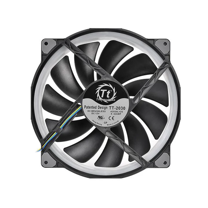 Riing Plus 20 RGB Case Fan TT Premium Edition (Single Fan Pack w/o Controller) - Image 3