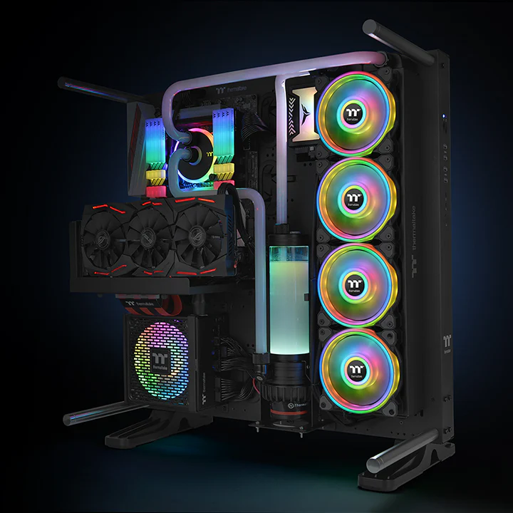 Riing Quad 12 RGB Radiator Fan TT Premium Edition Single Fan Pack - Image 5