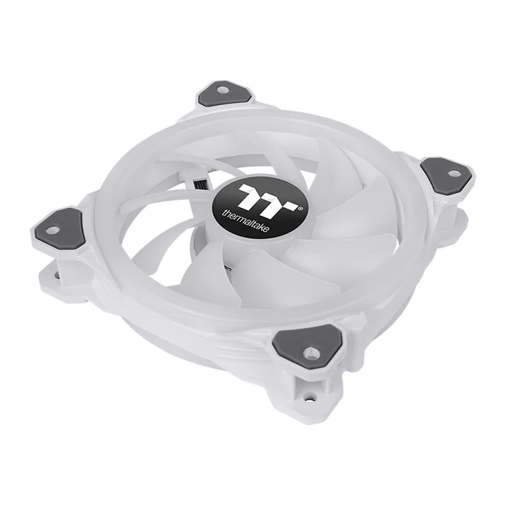 Riing Trio 12 RGB Radiator Fan White  TT Premium Edition (3-Fan Pack) - Image 2