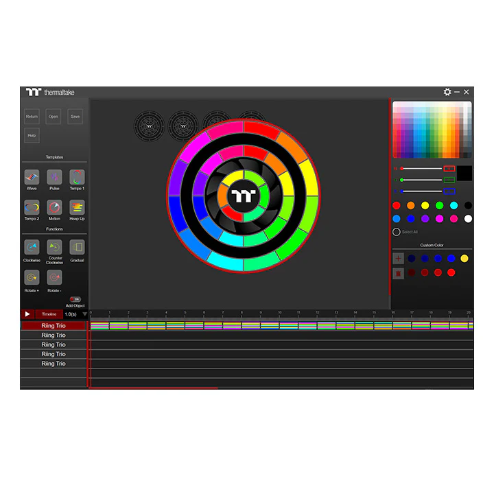 Riing Trio 14 RGB Radiator Fan TT Premium Edition (3-Fan Pack) - Image 6
