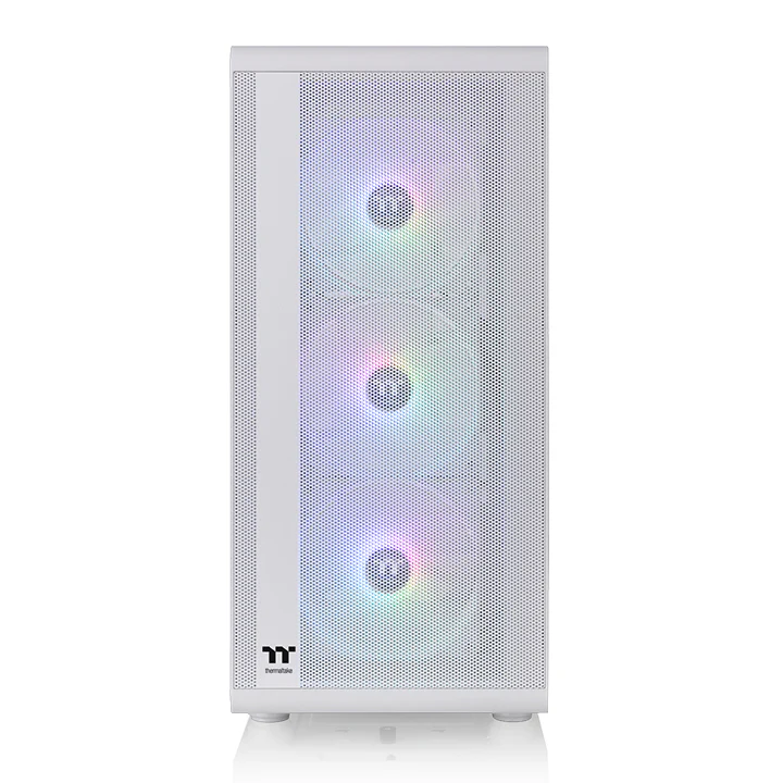 S200 TG ARGB C+P Snow Mid Tower Chassis - Image 2