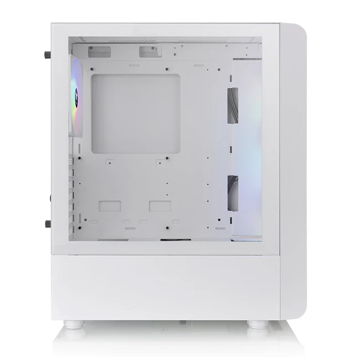 S200 TG ARGB C+P Snow Mid Tower Chassis - Image 3
