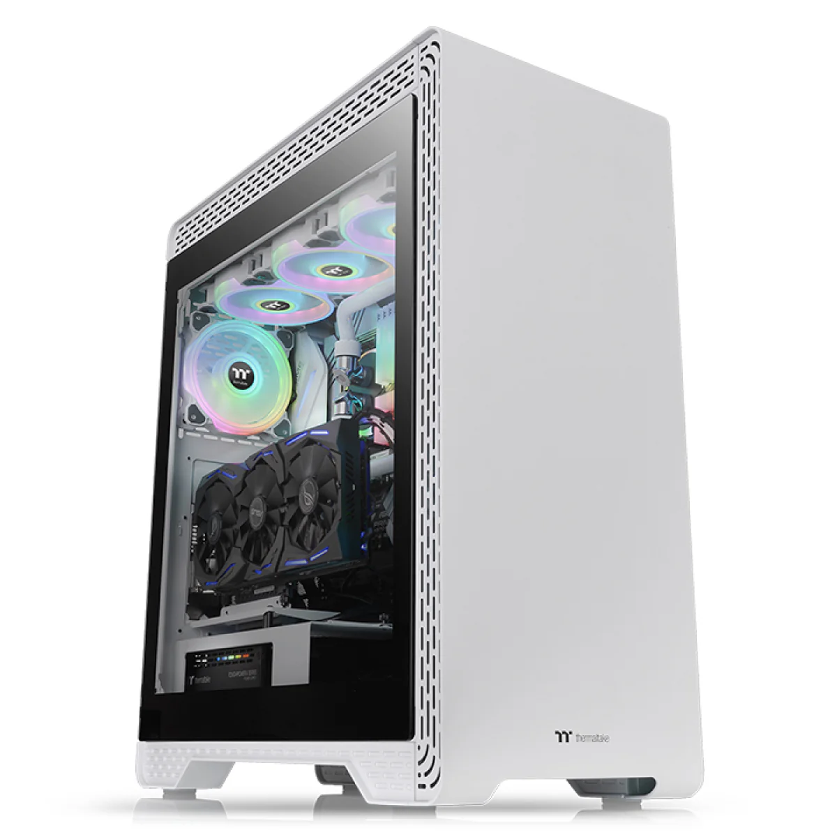 S500 Tempered Glass Snow Edition Mid-Tower Chassis