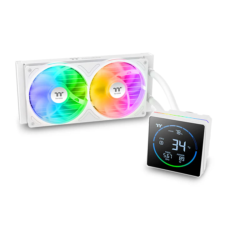 TH240-S V3 ARGB Sync AIO Liquid Cooler - Snow Edition