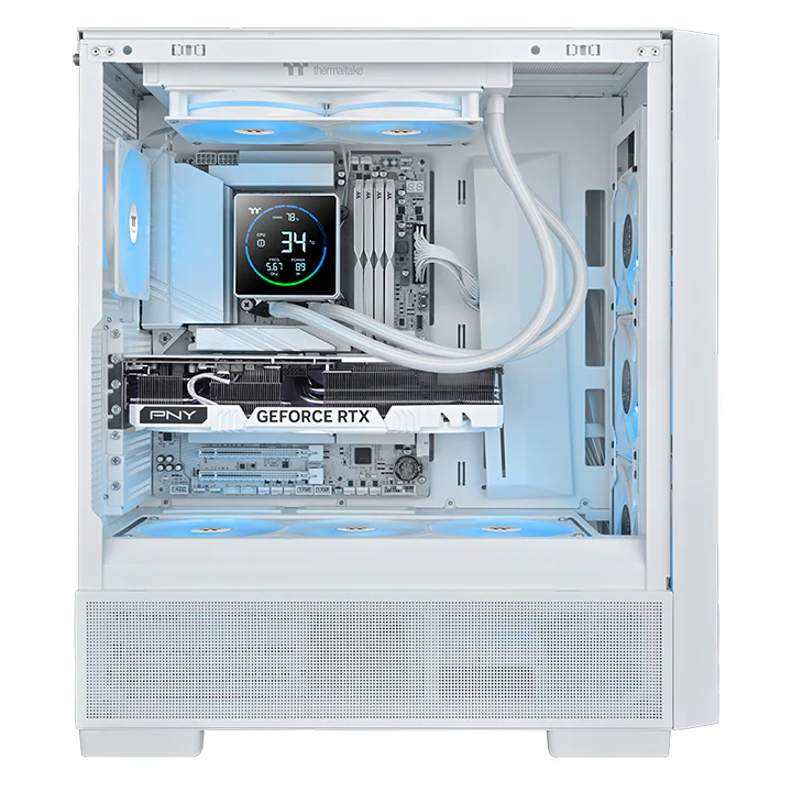 TH240-S V3 ARGB Sync AIO Liquid Cooler - Snow Edition - Image 4
