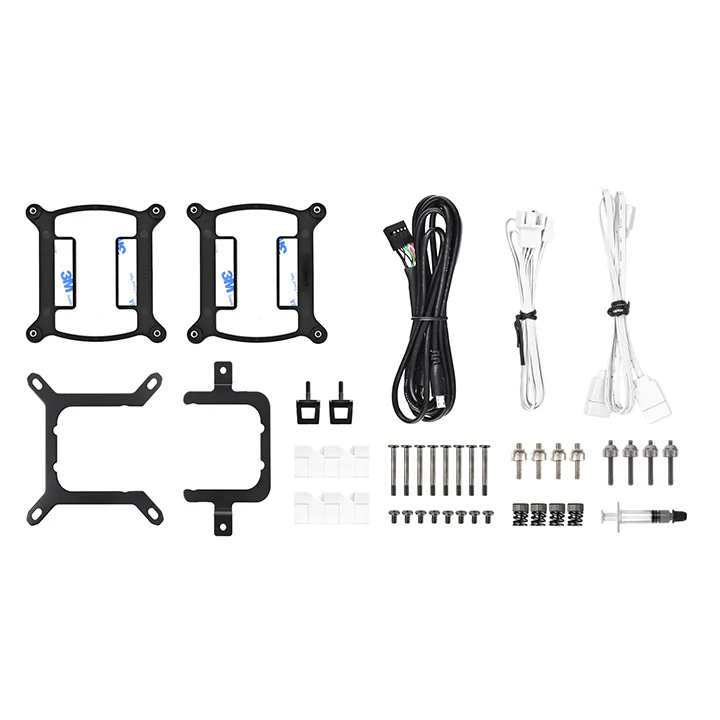 TH240 V2 Ultra ARGB Sync All-In-One Liquid Cooler - Snow Edition - Image 5