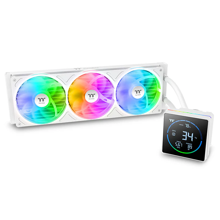 TH360-S V3 ARGB Sync AIO Liquid Cooler - Snow Edition