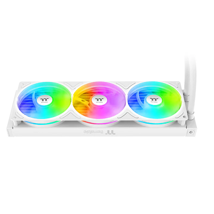 TH360-S V3 ARGB Sync AIO Liquid Cooler - Snow Edition - Image 2