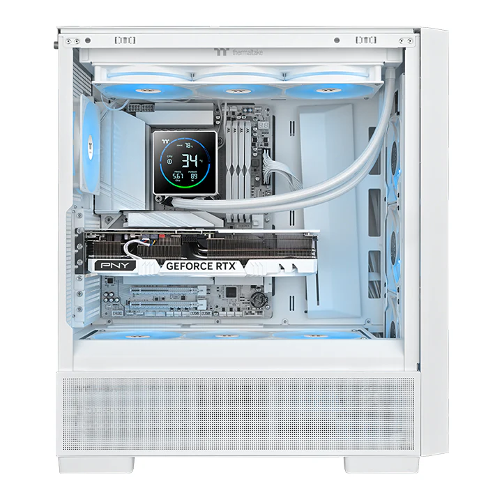 TH360-S V3 ARGB Sync AIO Liquid Cooler - Snow Edition - Image 3
