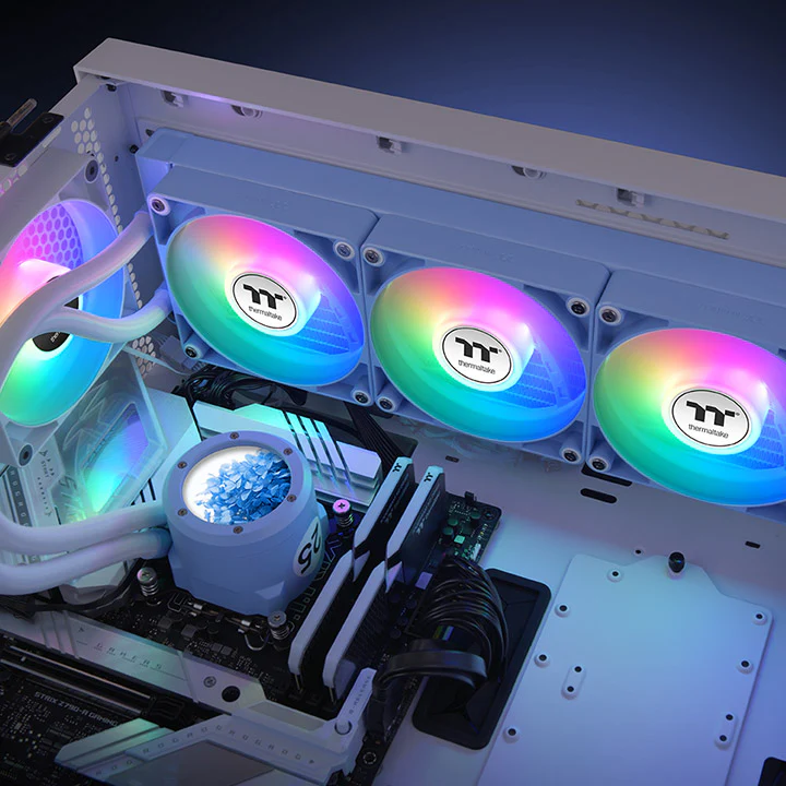 TH360 V2 Ultra ARGB Sync All-In-One Liquid Cooler - Hydrangea Blue - Image 7