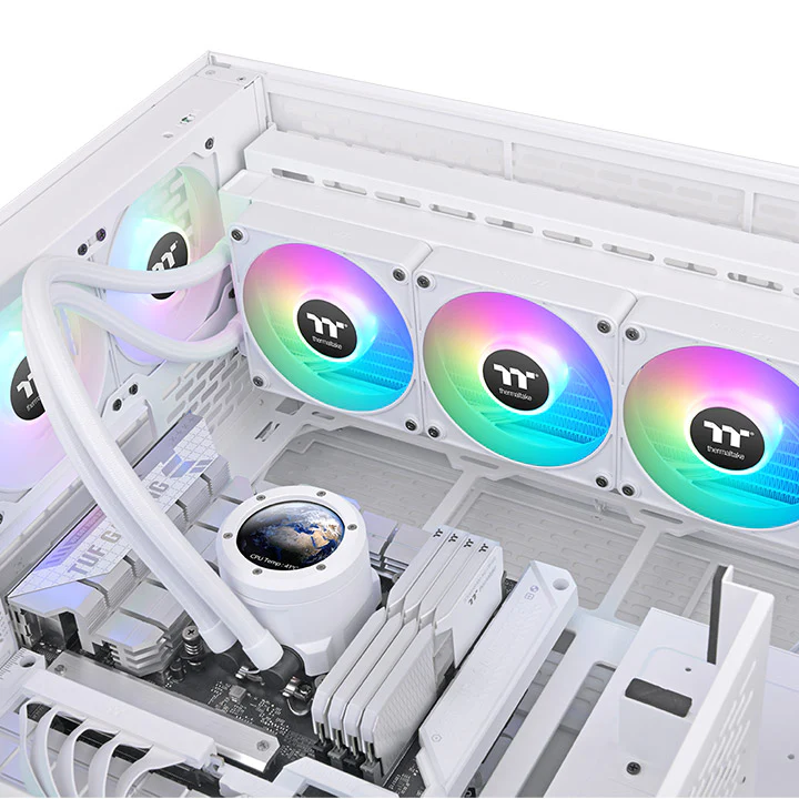 TH360 V2 Ultra EX ARGB Sync All-In-One Liquid Cooler - Snow Edition - Image 7