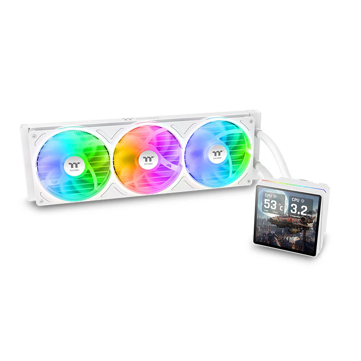 TH360 V3 Ultra ARGB Sync AIO Liquid Cooler - Snow Edition