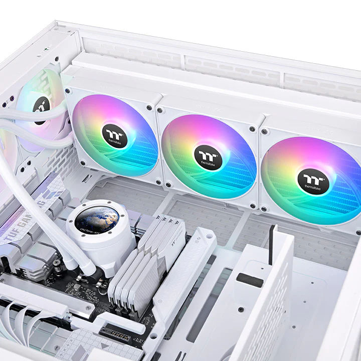 TH420 V2 Ultra EX ARGB Sync All-In-One Liquid Cooler - Snow Edition - Image 7