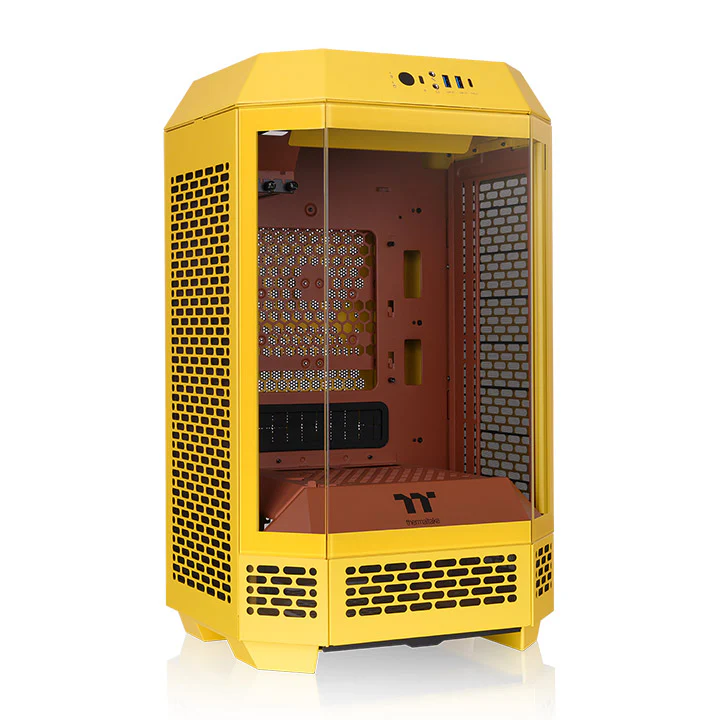 The Tower 250 Butter Caramel Mini Tower Chassis