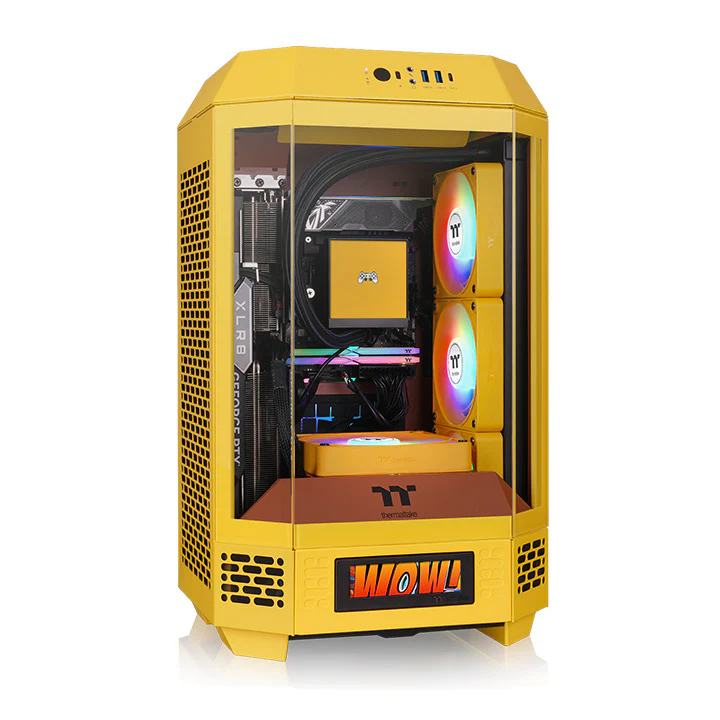 The Tower 250 Butter Caramel Mini Tower Chassis - Image 2