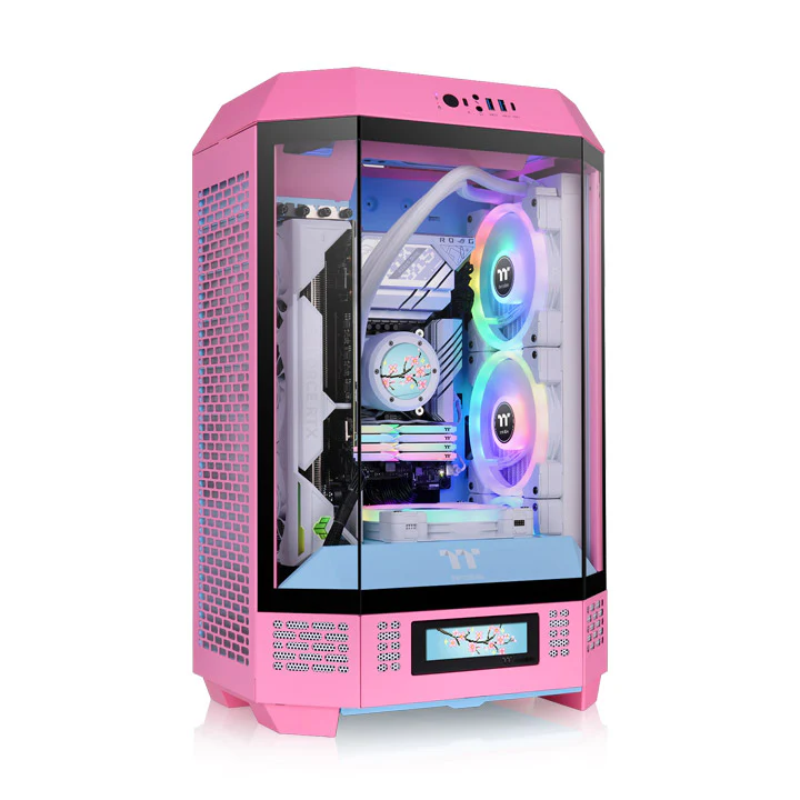The Tower 300 Bubble Pink Micro Tower Chassis - Image 2