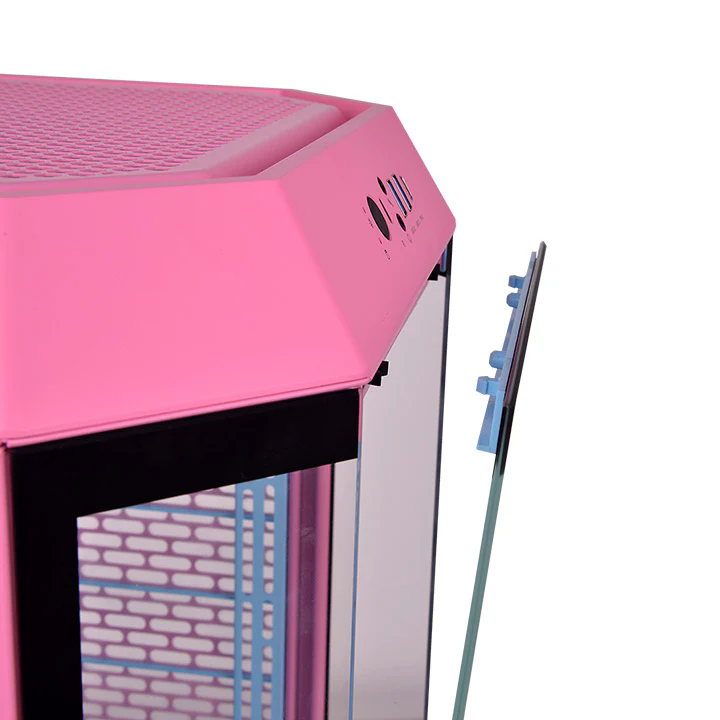 The Tower 300 Bubble Pink Micro Tower Chassis - Image 6