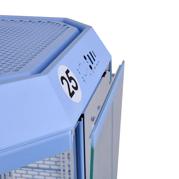 The Tower 300 Hydrangea Blue Micro Tower Chassis - Image 6