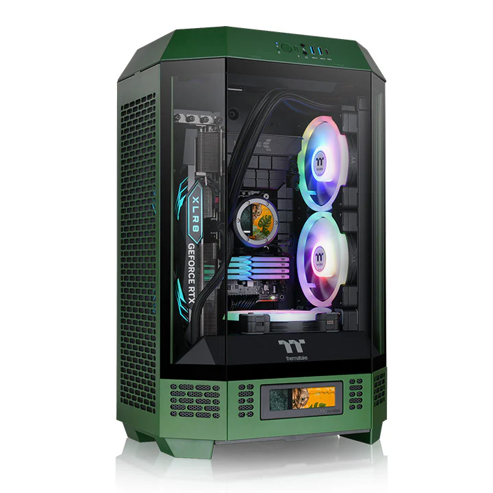 The Tower 300 Racing Green Micro Tower Chassis - Image 2
