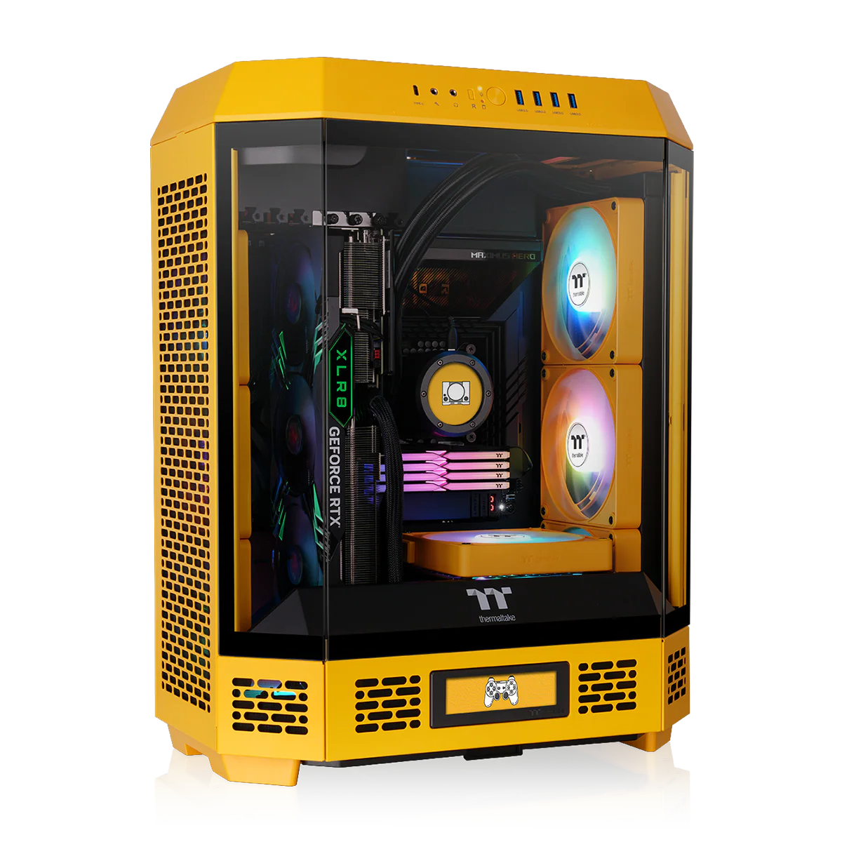 The Tower 600 Bumblebee Mid Tower Chassis - Image 2