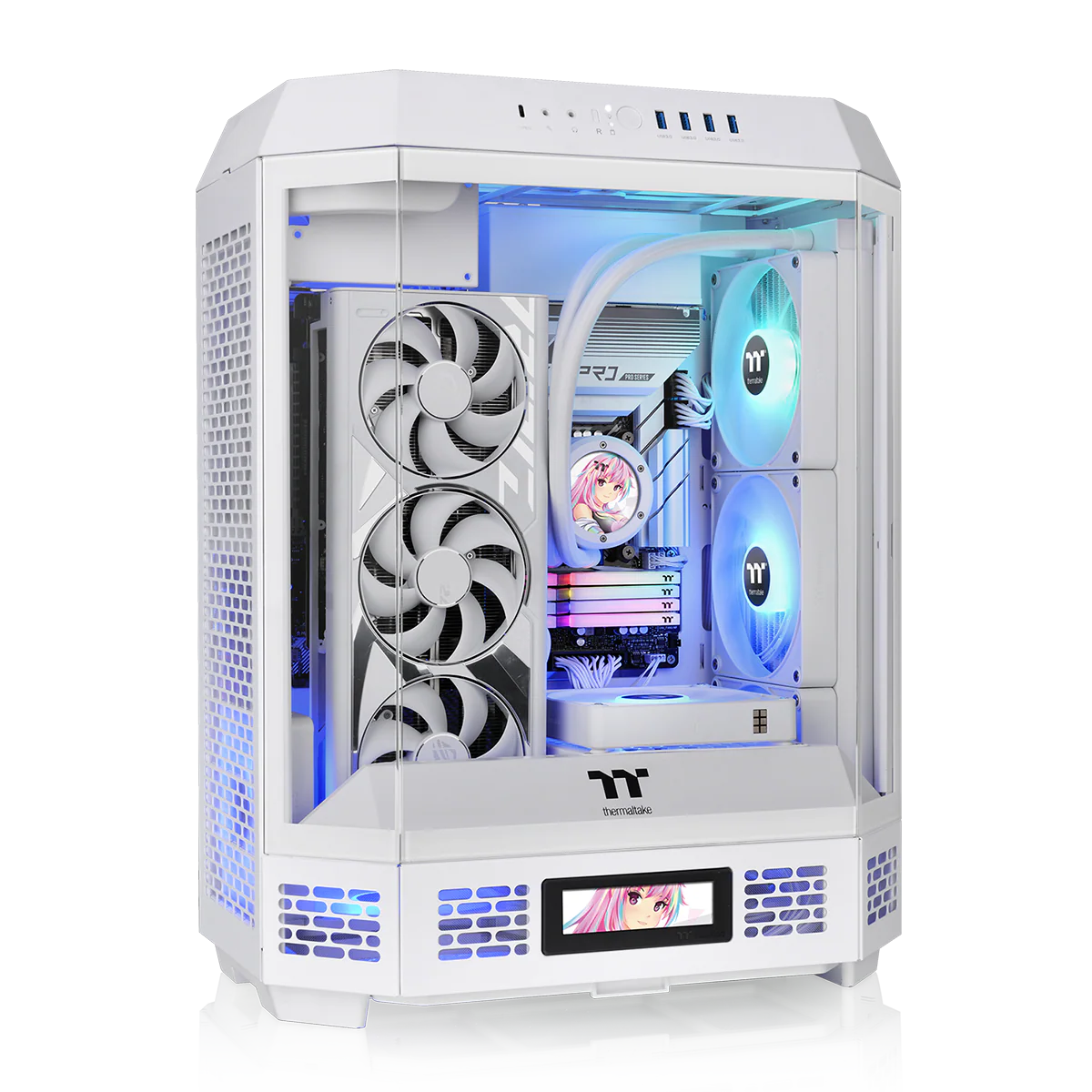 The Tower 600 Snow Mid Tower Chassis - Image 2
