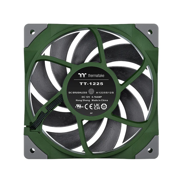 TOUGHFAN 12 Racing Green High Static Pressure Radiator Fan (Single Fan Pack) - Image 2
