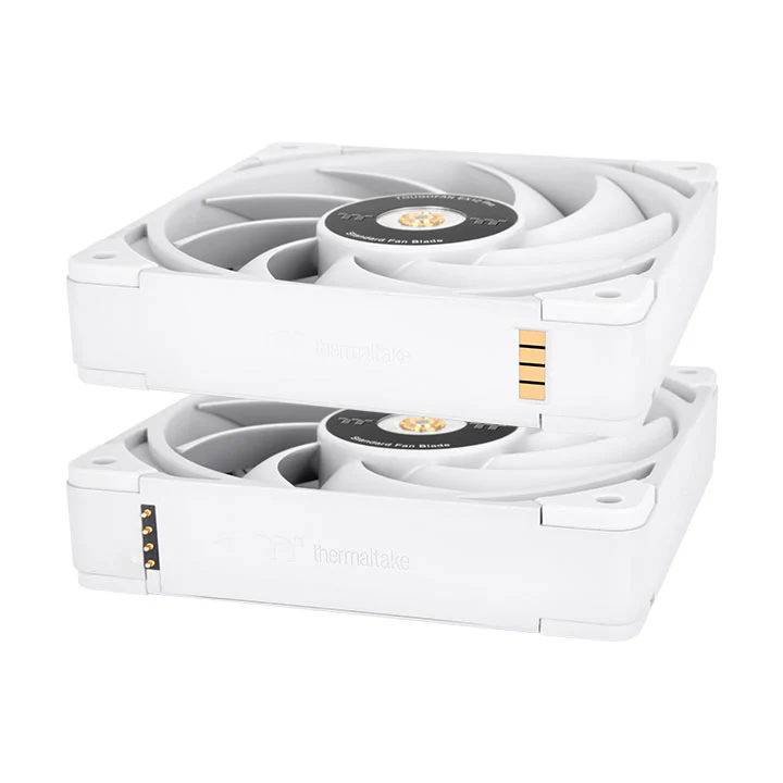 TOUGHFAN EX12 Pro High Static Pressure PC Cooling Fan White – Swappable Edition (3-Fan Pack) - Image 2
