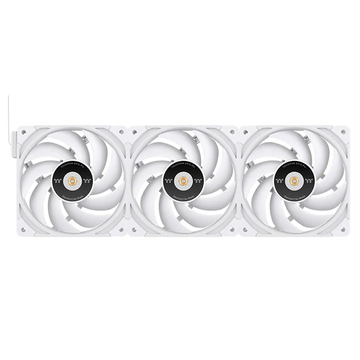 TOUGHFAN EX12 Pro High Static Pressure PC Cooling Fan White – Swappable Edition (3-Fan Pack) - Image 3