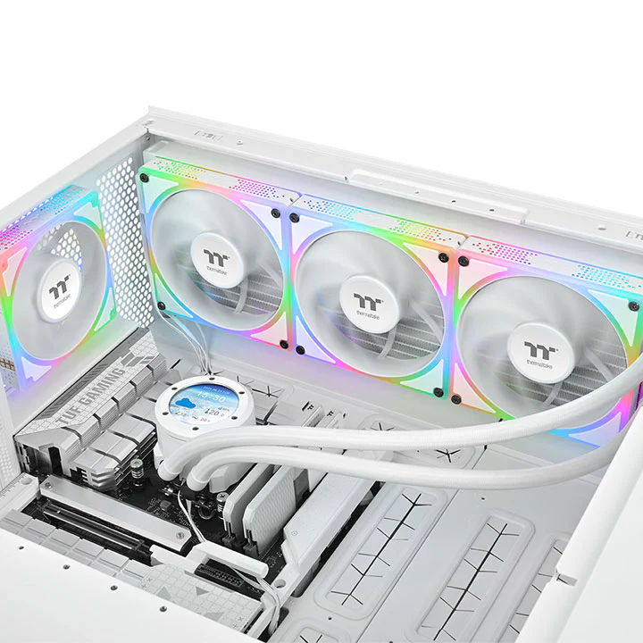 TOUGHFAN EX 140 ARGB Sync PC Cooling Fan - White (3-Fan Pack) - Image 6