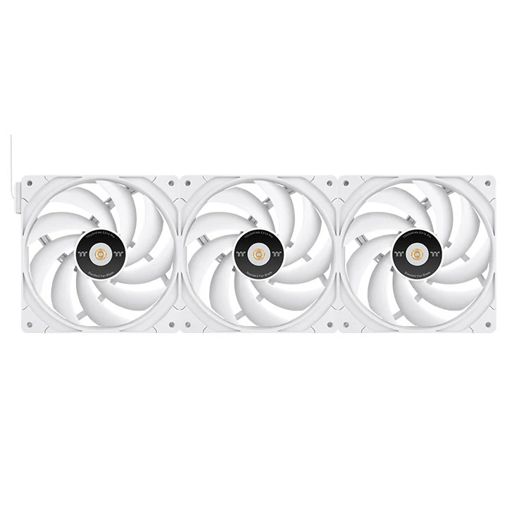 TOUGHFAN EX14 Pro High Static Pressure PC Cooling Fan White – Swappable Edition (3-Fan Pack) - Image 3