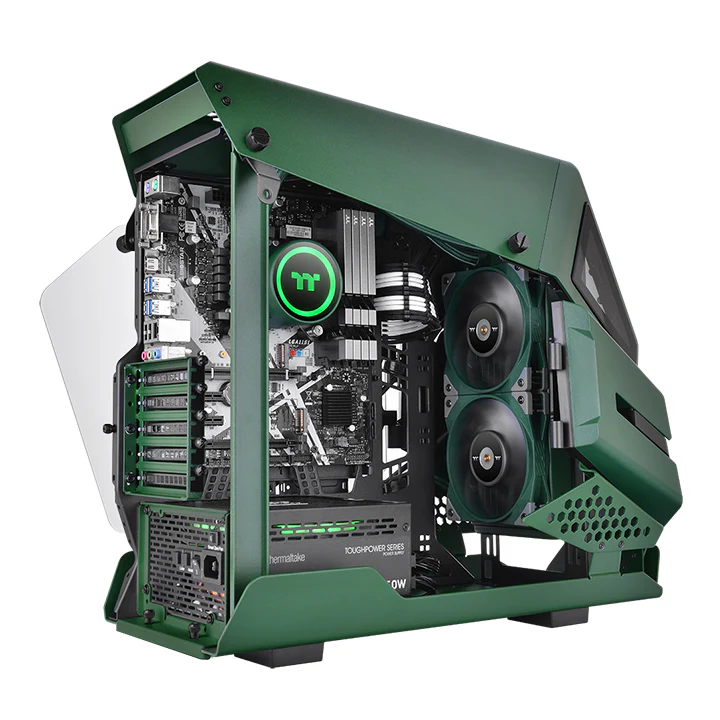 TOUGHLIQUID 240 ARGB Sync Racing Green All-In-One Liquid Cooler - Image 6
