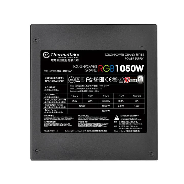 Toughpower Grand RGB 1050W Platinum - Image 4