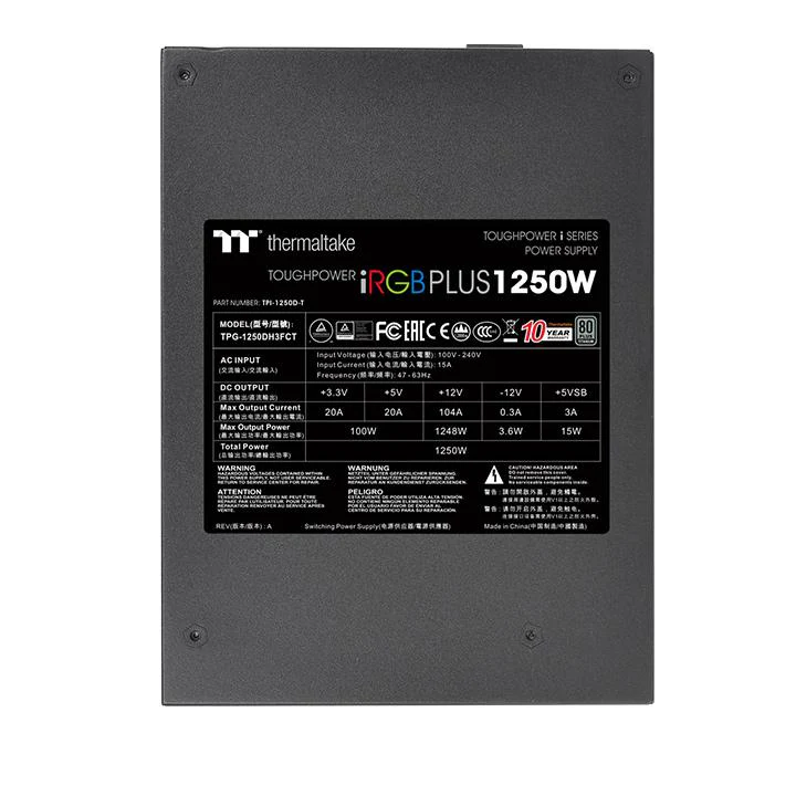 Toughpower iRGB PLUS 1250W Titanium - Image 6