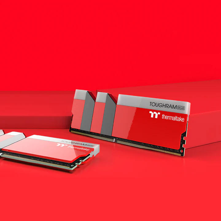 TOUGHRAM RGB Memory DDR4 3600MHz 16GB (8GB x2)-Racing Red - Image 4