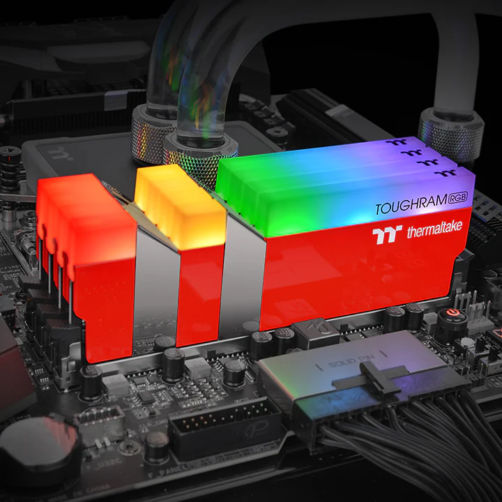 TOUGHRAM RGB Memory DDR4 3600MHz 16GB (8GB x2)-Racing Red - Image 6