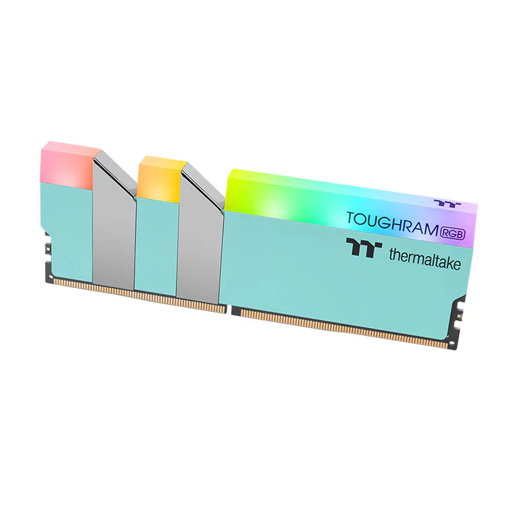 TOUGHRAM RGB Memory DDR4 3600MHz 16GB (8GB x2)-Turquoise - Image 2