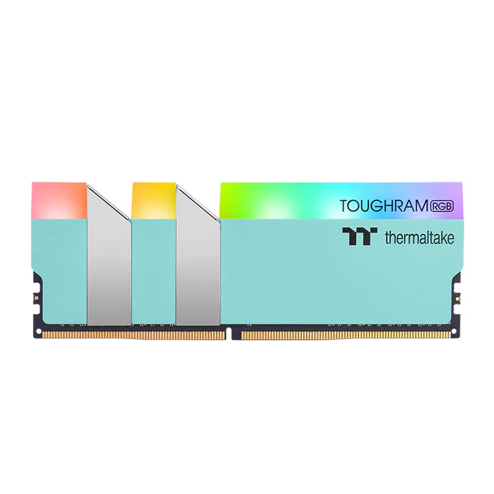 TOUGHRAM RGB Memory DDR4 3600MHz 16GB (8GB x2)-Turquoise - Image 3