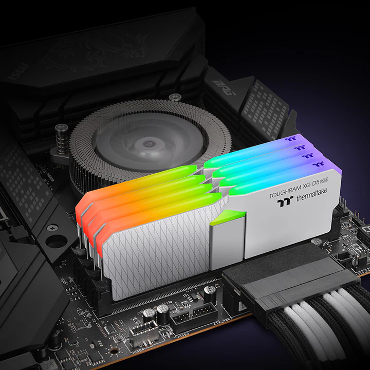 TOUGHRAM XG RGB D5 Memory DDR5 6000MT/s 32GB (16GB x2) - white - Image 5