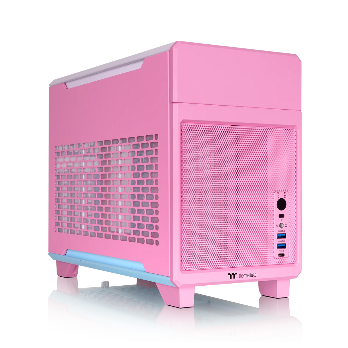 TR100 Bubble Pink Mini Tower Chassis