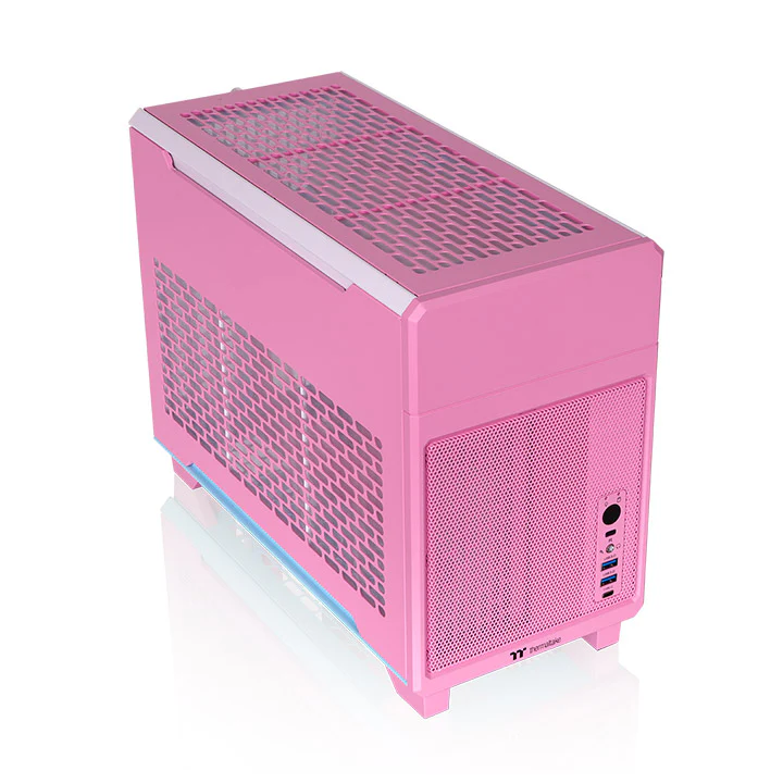 TR100 Bubble Pink Mini Tower Chassis - Image 5