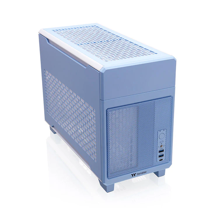 TR100 Hydrangea Blue Mini Tower Chassis - Image 5