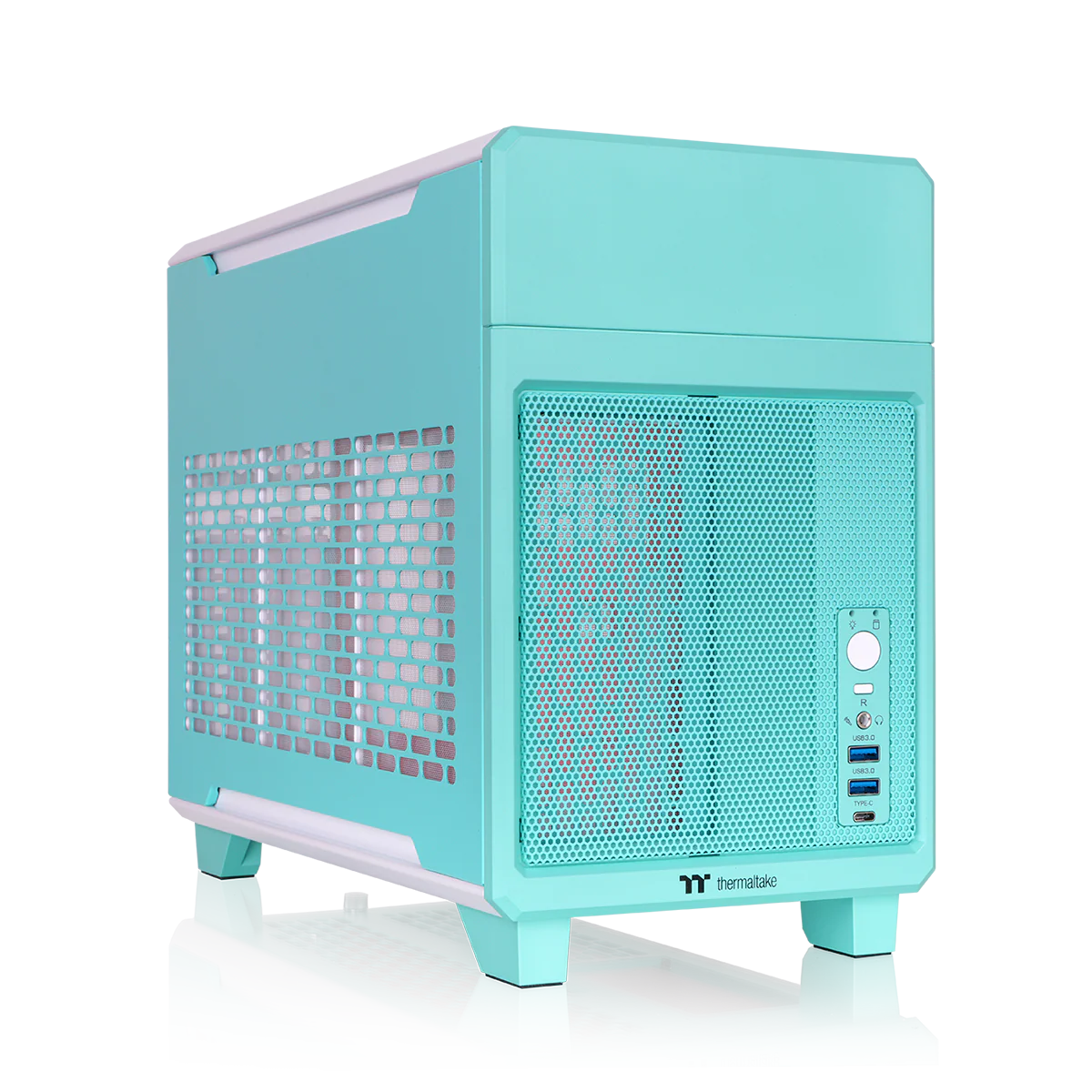 TR100 Mint Strawberry Mini Tower Chassis