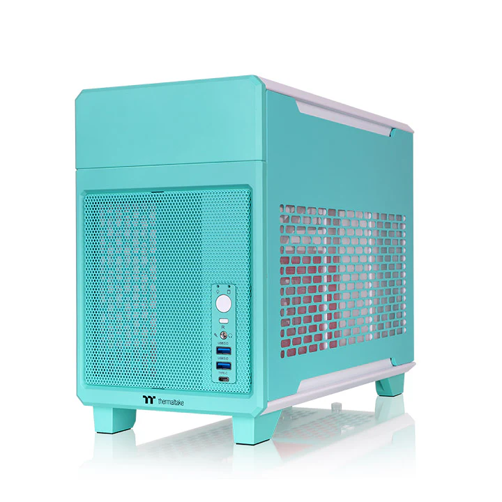 TR100 Mint Strawberry Mini Tower Chassis - Image 3