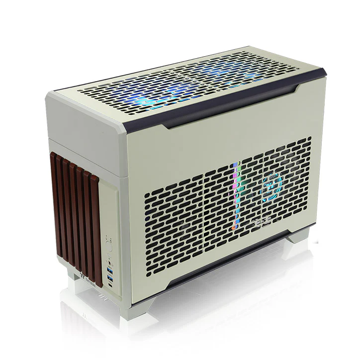 TR100 WS Matcha Green Mini Tower Chassis - Image 5