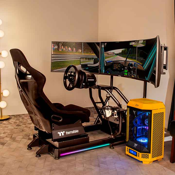 Triple Racing Monitor Stand - Image 6