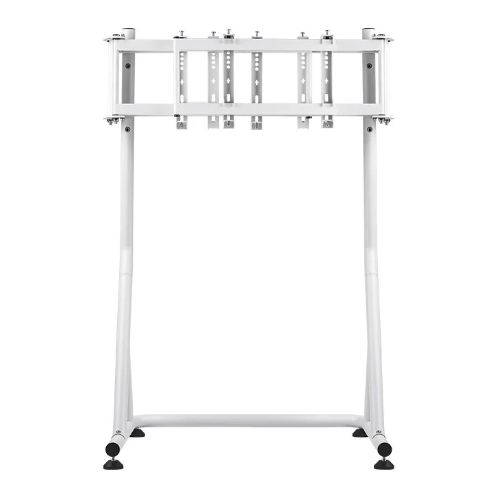 Triple Racing Monitor Stand Snow - Image 3
